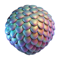 impressive rustic Siren scales, iridescent fish scales, high quality png