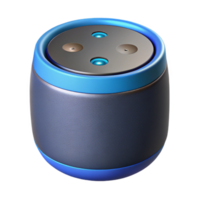 magnificent minimalist A smart speaker with a voice assistant high quality png