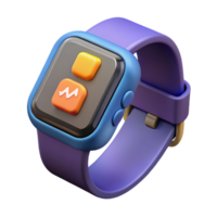stunning classic Smartwatch displaying fitness data high quality png