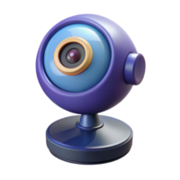 vibrant abstract Webcam with built-in microphone high quality png