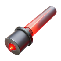 vibrant modern Laser pointer with red beam genuine png