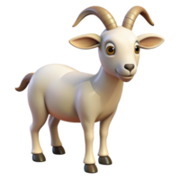 impressive traditional A bleating goat, authentic png