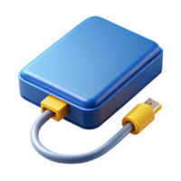 Maravilhoso vintage externo Difícil dirigir com USB cabo 4k png