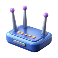 extraordinary rustic Wireless router with multiple antennas high quality png