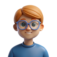 impressive vintage Person wearing glasses, high quality png