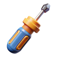 vibrant creative A screwdriver with interchangeable bits authentic png