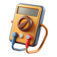 impressive classic A multimeter for electrical testing 4K png