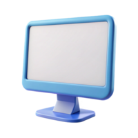 elegant rustic A blank computer monitor screen high resolution png