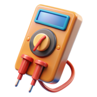 serene modern A multimeter for electrical testing high quality png