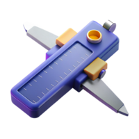 dramatic traditional A digital caliper for precise measurements high resolution png