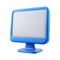 impressive rustic A blank computer monitor screen high quality png