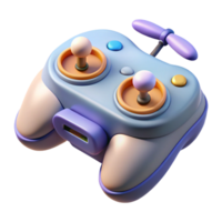 vibrant contemporary High-tech drone controller with joystick and buttons, exclusive png