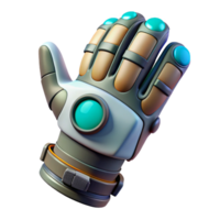 magnificent rustic Futuristic spacesuit glove with tactile sensors, genuine png