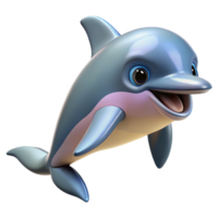 wonderful rustic A playful bottlenose Dolphin, 4K png