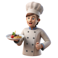 beautiful rustic Culinary chef plating a gourmet dish high resolution png