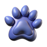 dramatic rustic A single, stylized paw print, belonging to a mythical creature authentic png