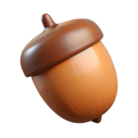 impressive vintage Single acorn high quality png