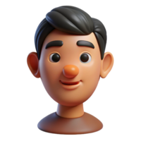 serene vintage Portrait of a nose with distinct features, authentic png