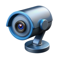 impressive minimalist A security camera with a rotating lens authentic png