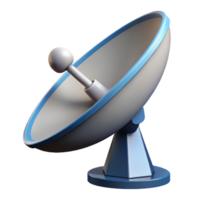 magnificent classic A satellite dish, pointed towards the sky detailed png