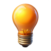 impressive classic A smart light bulb, emitting a warm glow exclusive png