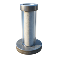 extraordinary minimalist Concrete pillar, cylindrical, reinforced, high quality png
