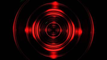 Red and Green Kaleidoscope Corrugated Tunnel Background VJ Loop in 4K video