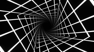 White Moving Bright Elements Background VJ Loop in 4K video