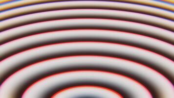 Red and White Abstract Bubble Background VJ Loop in 4K video