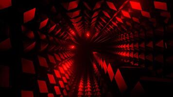 Red Circular Descent Background VJ Loop in 4K video