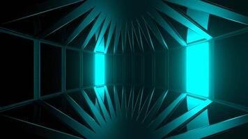 Multicolor Circular Stroboscope Background VJ Loop in 4K video