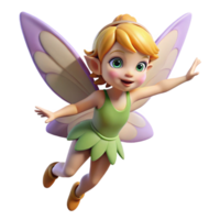 wonderful artistic A playful pixie, fluttering its wings high quality png