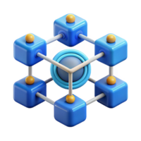 extraordinary classic Blockchain technology network diagram professional png