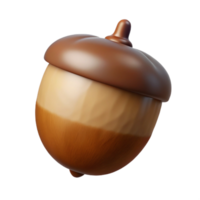 wonderful creative One brown acorn original png