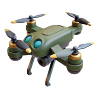serene minimalist Military Drone with advanced targeting system 4K png