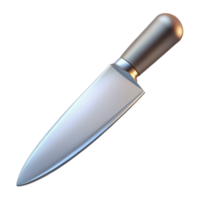extraordinary rustic A knife, stainless steel, sharp, professional png