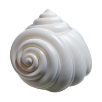 impressive minimalist A seashell, spiral, white, authentic png