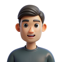 stunning abstract Man with raised eyebrow, high quality png