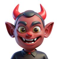 extraordinary contemporary A mischievous imp, grinning wickedly original png