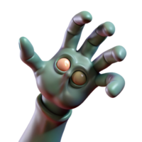 wonderful rustic A menacing zombie hand, reaching out authentic png