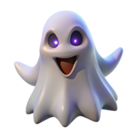 magnificent modern A fierce ghost, with glowing eyes and ethereal form professional png