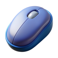 elegant abstract A single, stylized computer mouse icon high quality png