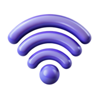 extraordinario creativo un resumen representación de Wifi señal detallado png