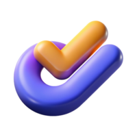 magnificent traditional An abstract representation of a checkmark authentic png