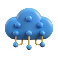 dramatic minimalist Cloud computing symbol made of binary code genuine png