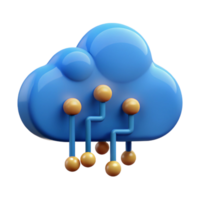 impressive artistic Cloud computing symbol made of binary code high quality png