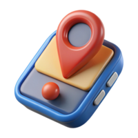 beautiful creative GPS navigation device high quality png