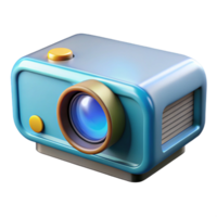 serene minimalist Projector projecting an image detailed png