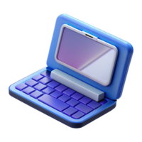 stunning minimalist Tablet computer with keyboard case high quality png