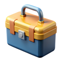 elegant rustic Toolbox, high resolution png